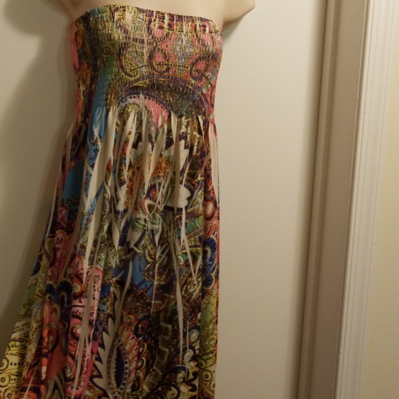 DNLA sport multi color summer dress - Picture 4 of 8